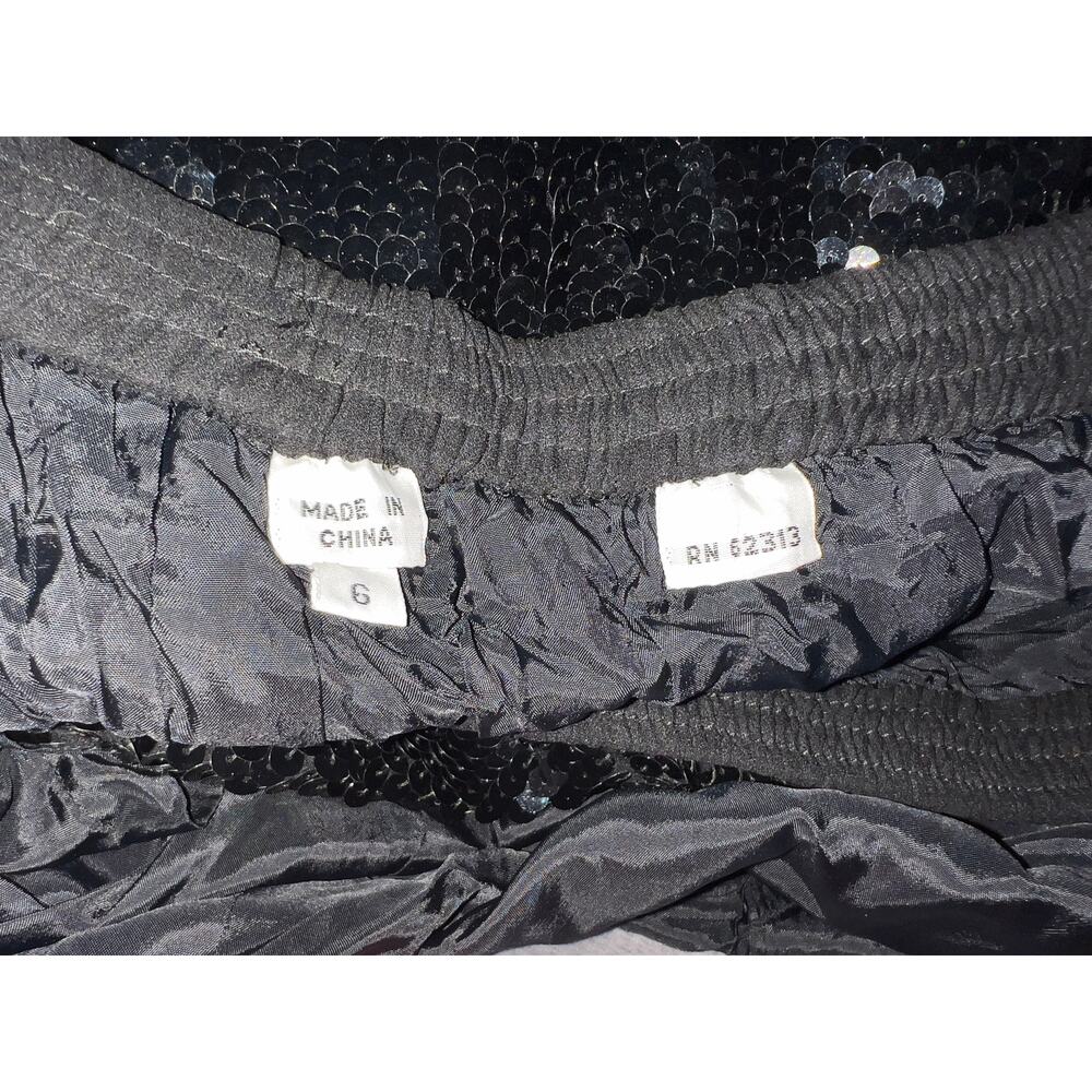 Niteline women’s 100% silk sequins beaded black blazer unknown sequins skirt - Picture 6 of 16